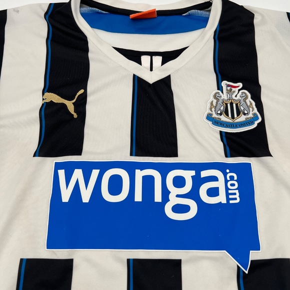 Ben Arfa #10 Newcastle United 2013/2014 Home ORIGINAL Puma Soccer Jersey (L) - Picture 7 of 10